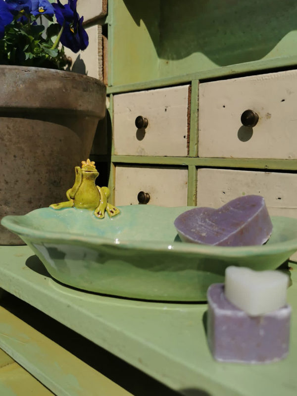 Seifenschale mit Frosch – Bild 3