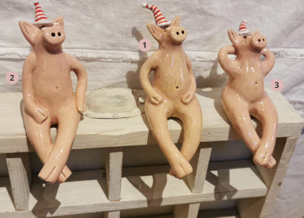 Ringelmützen Schweinchen