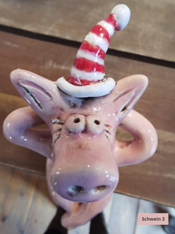 Ringelmützen Schweinchen – Bild 2