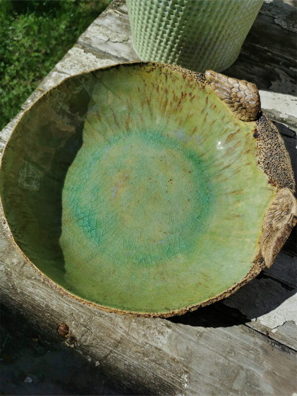 Große Schale mit 2 Flügeln – Bild 4