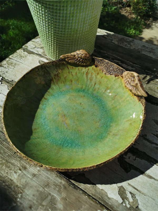 Große Schale mit 2 Flügeln