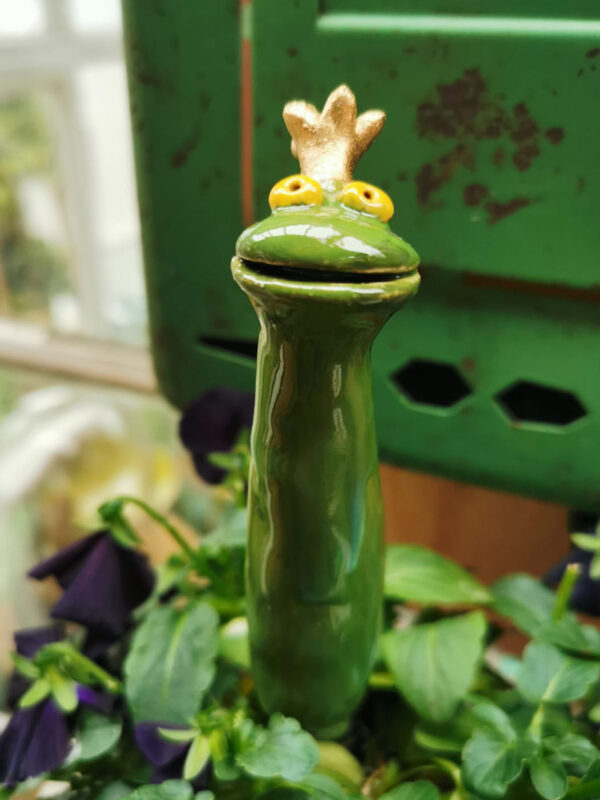 Froschstecker dunkelgrün