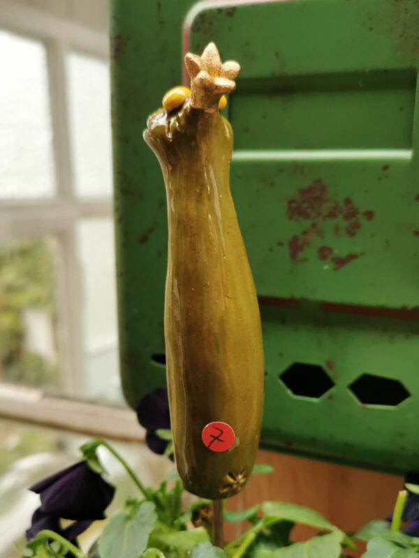 Froschstecker olive grün – Bild 3