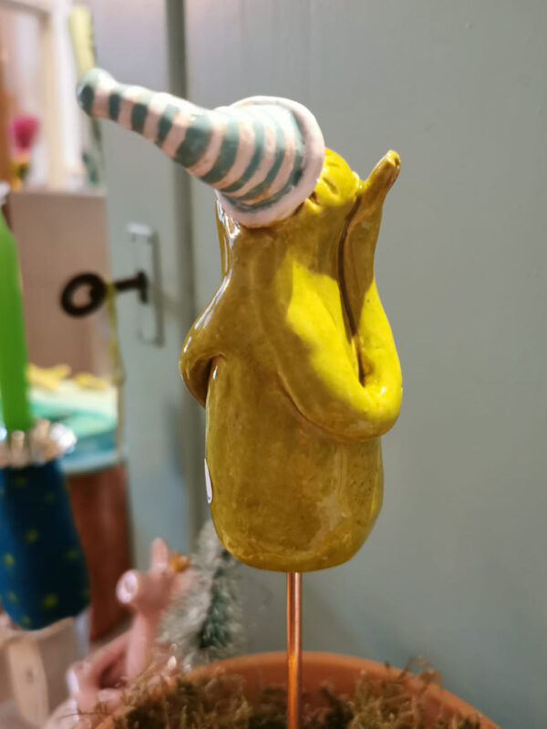 Frosch Ringelmütze – Bild 3