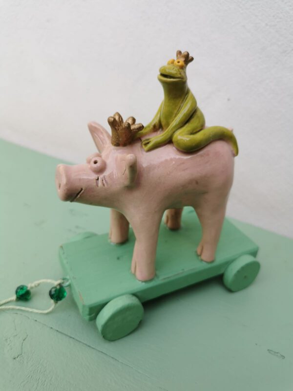 Frosch auf Schwein – Bild 6