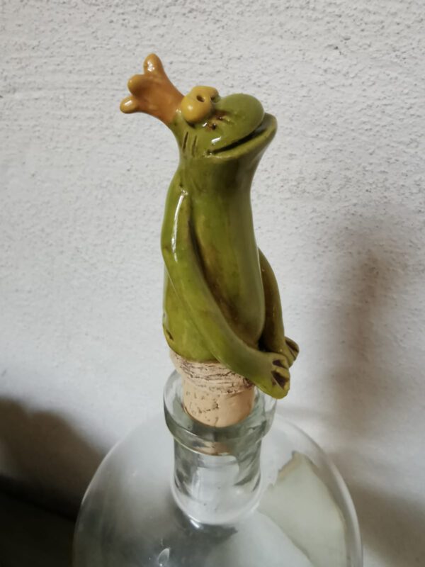 Korkenfrosch hellgrün – Bild 2