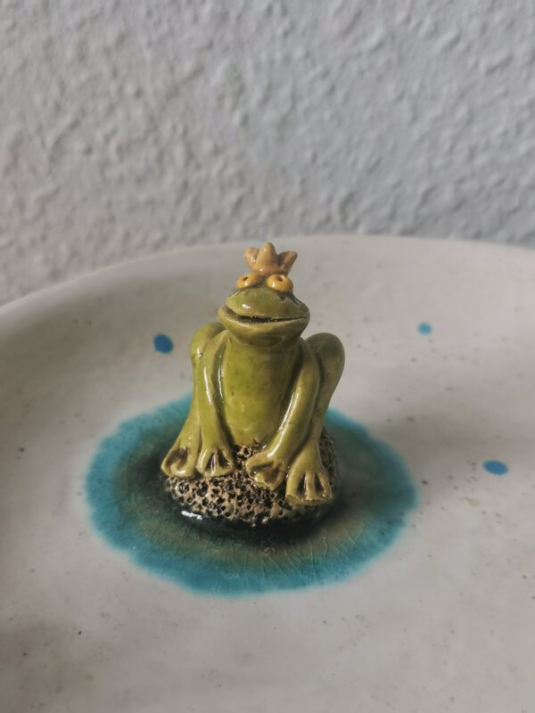 Teller Frosch und Hase – Bild 3
