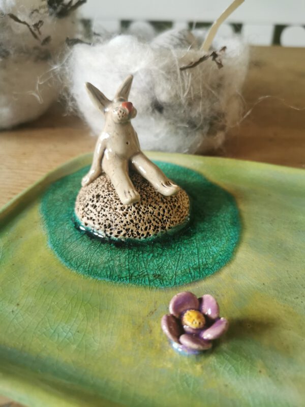 Hasen Teller / Tablett – Bild 3