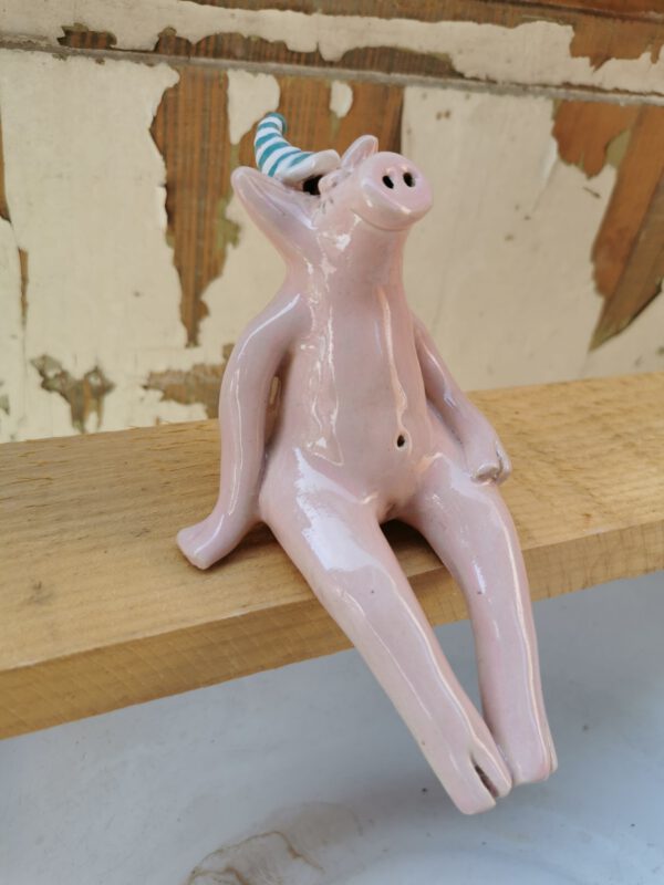 Ringelmützen Schwein – Bild 2