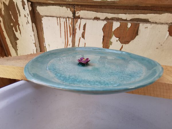 Teller mit Blüte – Bild 4