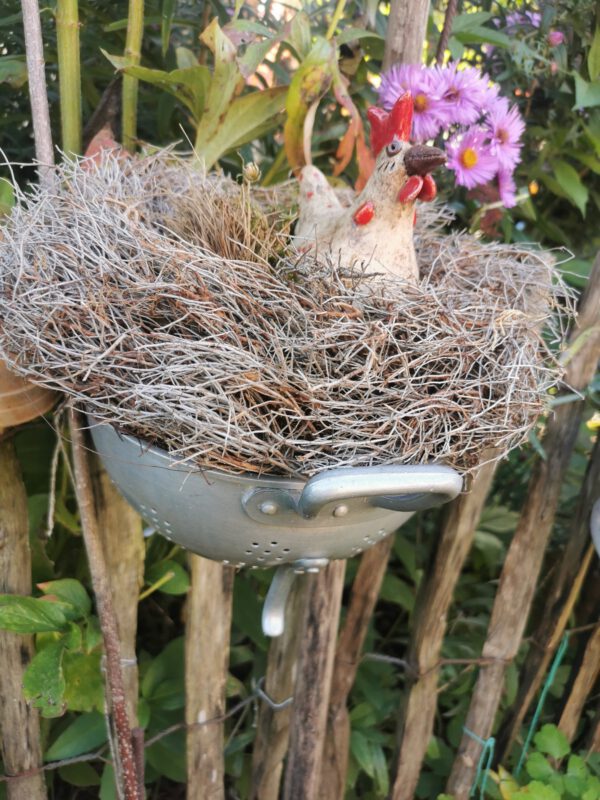 getöpfertes Huhn